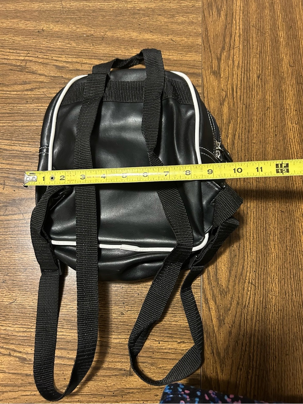 Black Happy Bunny Backpack with 4 Interchangeable Playful Slogan - Picture 12 of 13